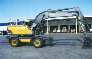 Volvo 18 ton Rubber tyre Excavator with